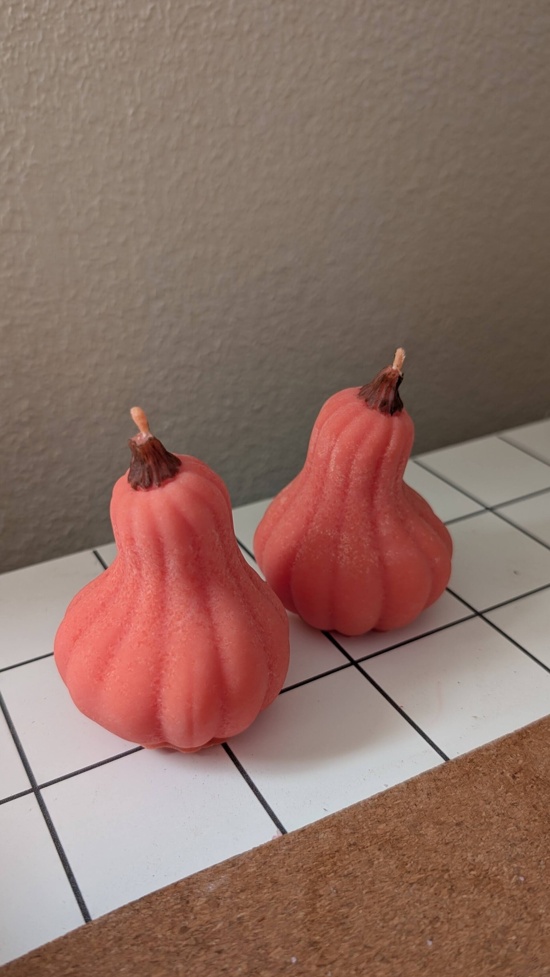 Calabaza Butternut — Vela Artesanal de Cera de Oliva - 3