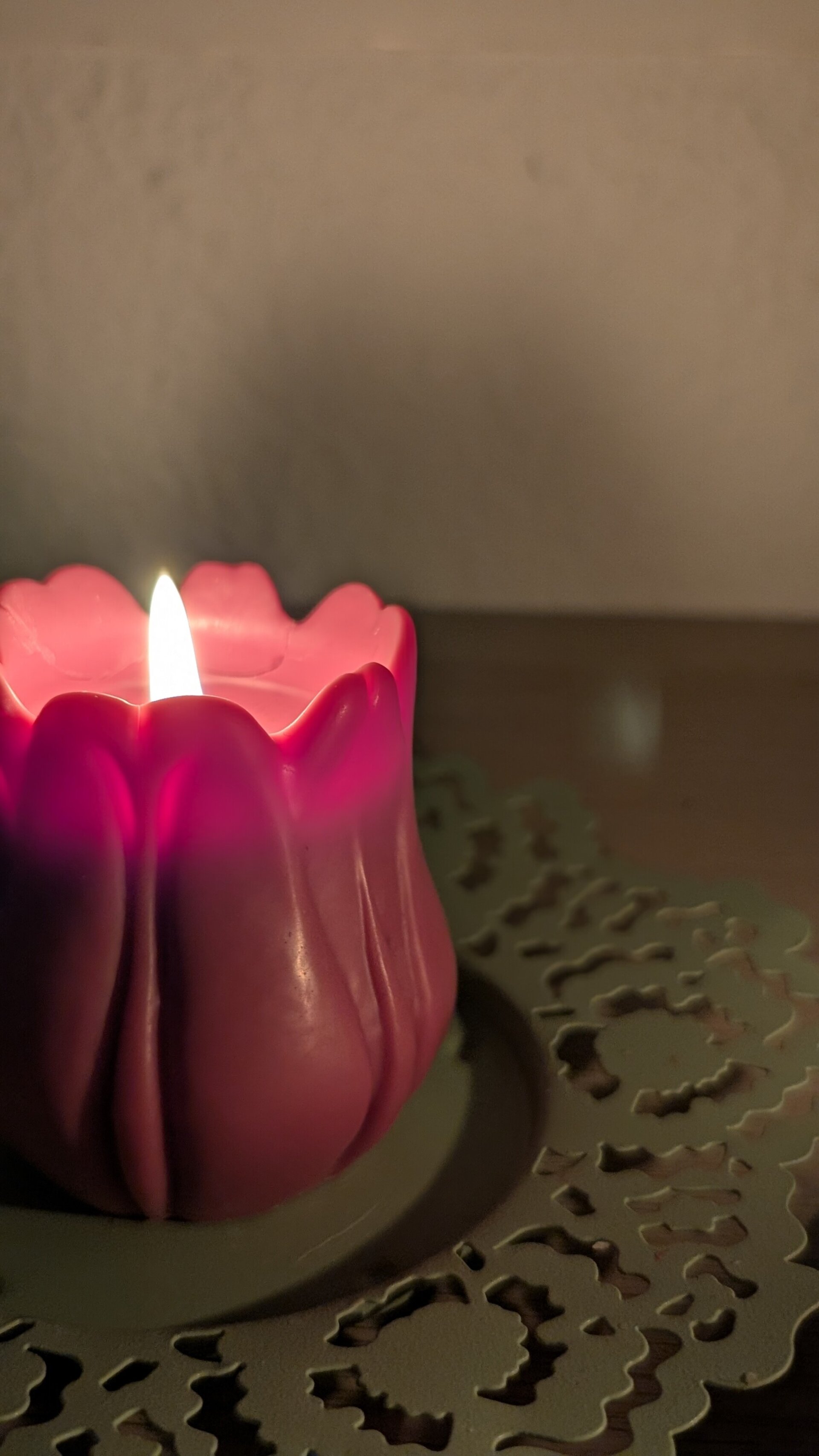 Vela Tulipán de soja - 3