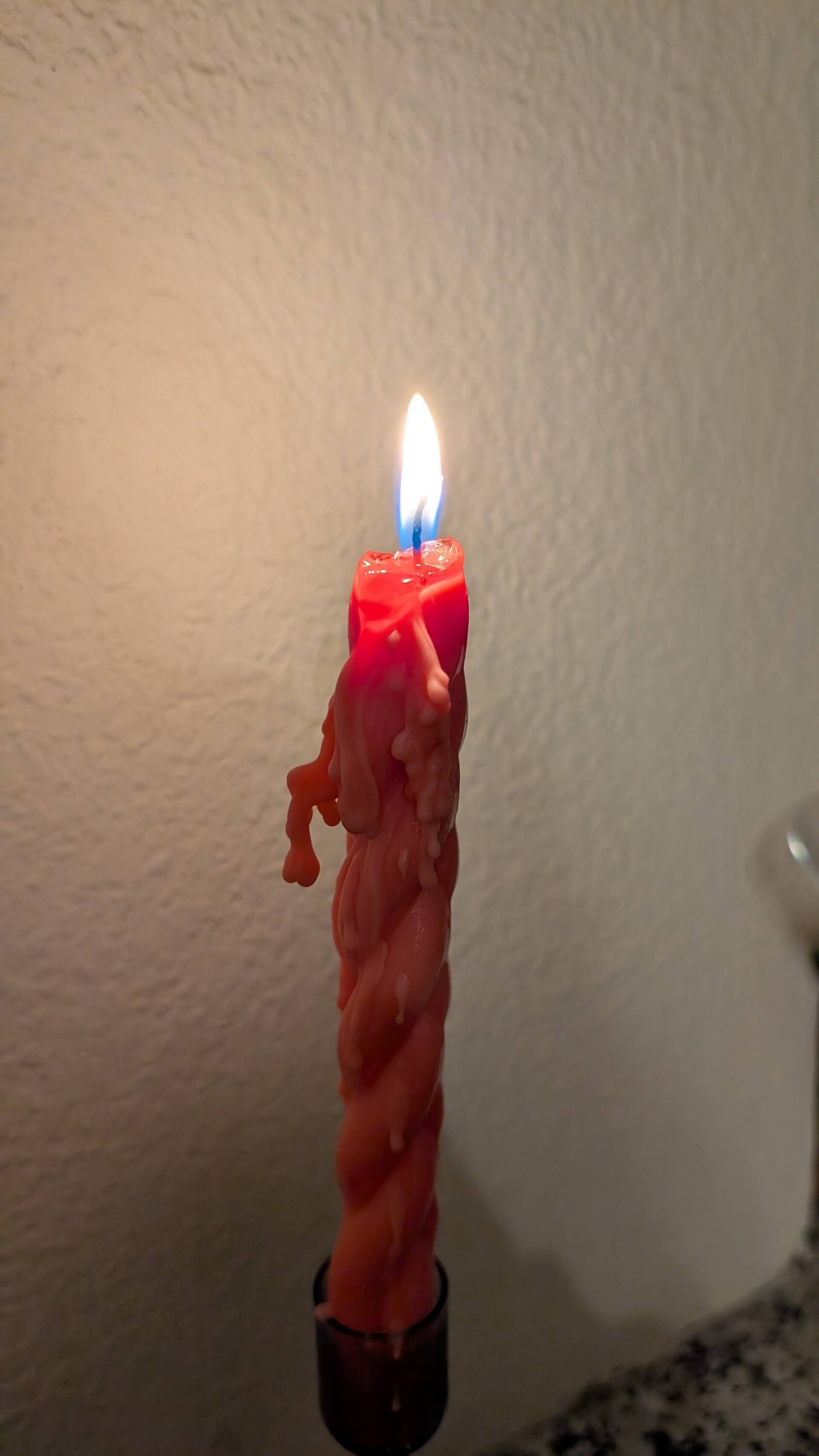 Vela de Mesa Trenzada de Cera de Soja - 2