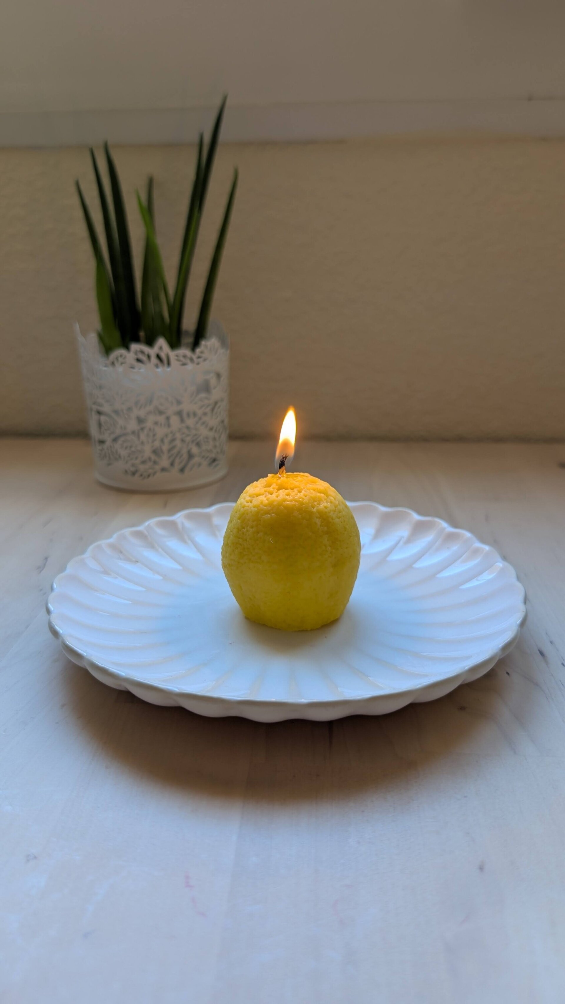 Vela Limón – Cera de Abeja Artesanal - 2