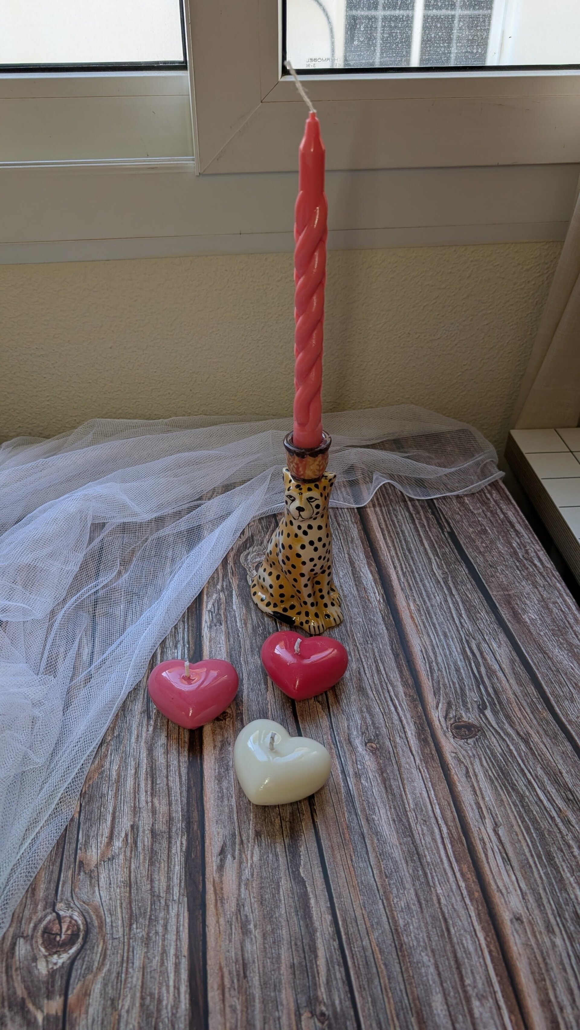 Vela de Mesa Trenzada de Cera de Soja - 3