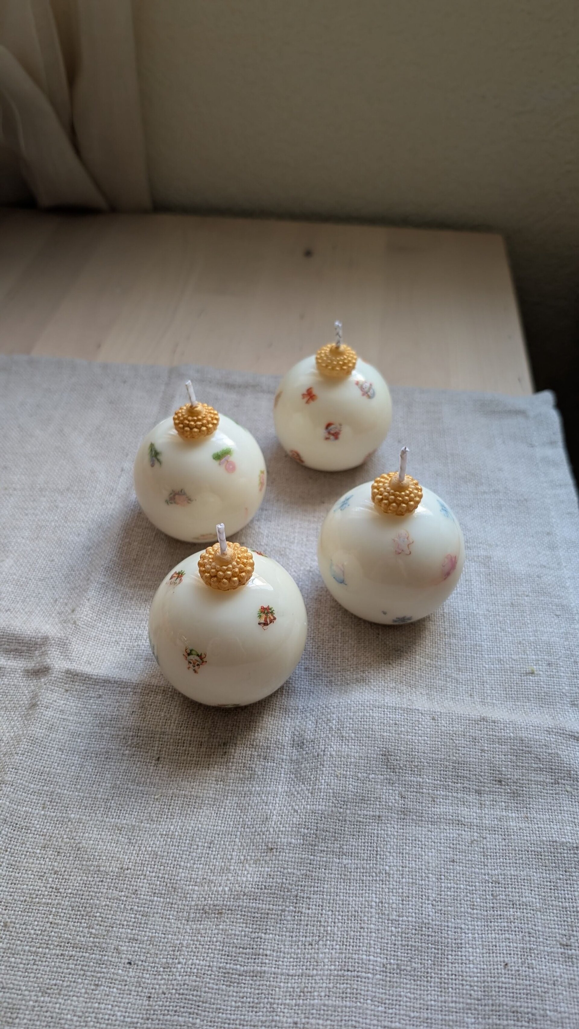 Bola de Adorno con diseño cerámica - 3