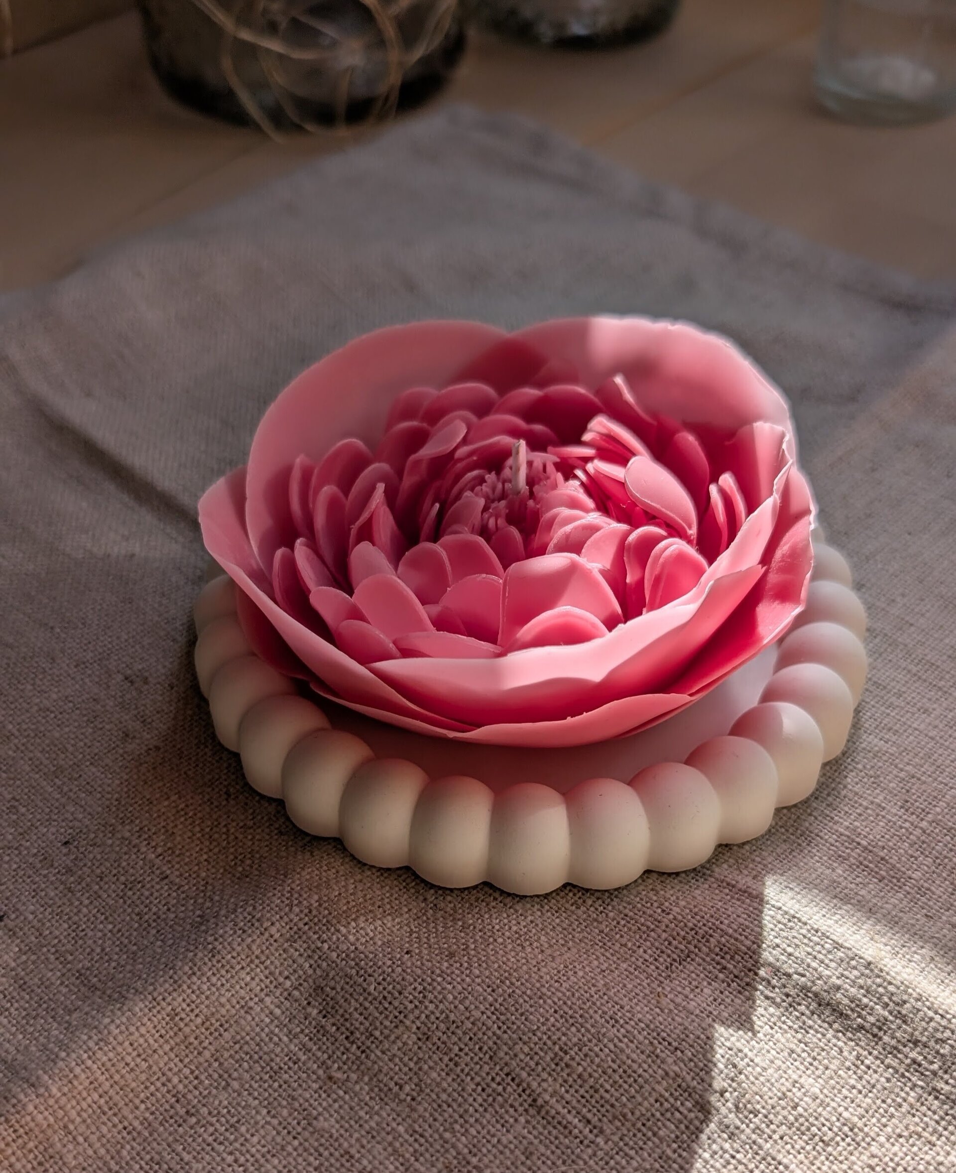 Bandeja Bubble Blanca de Eco‑Resina - 4