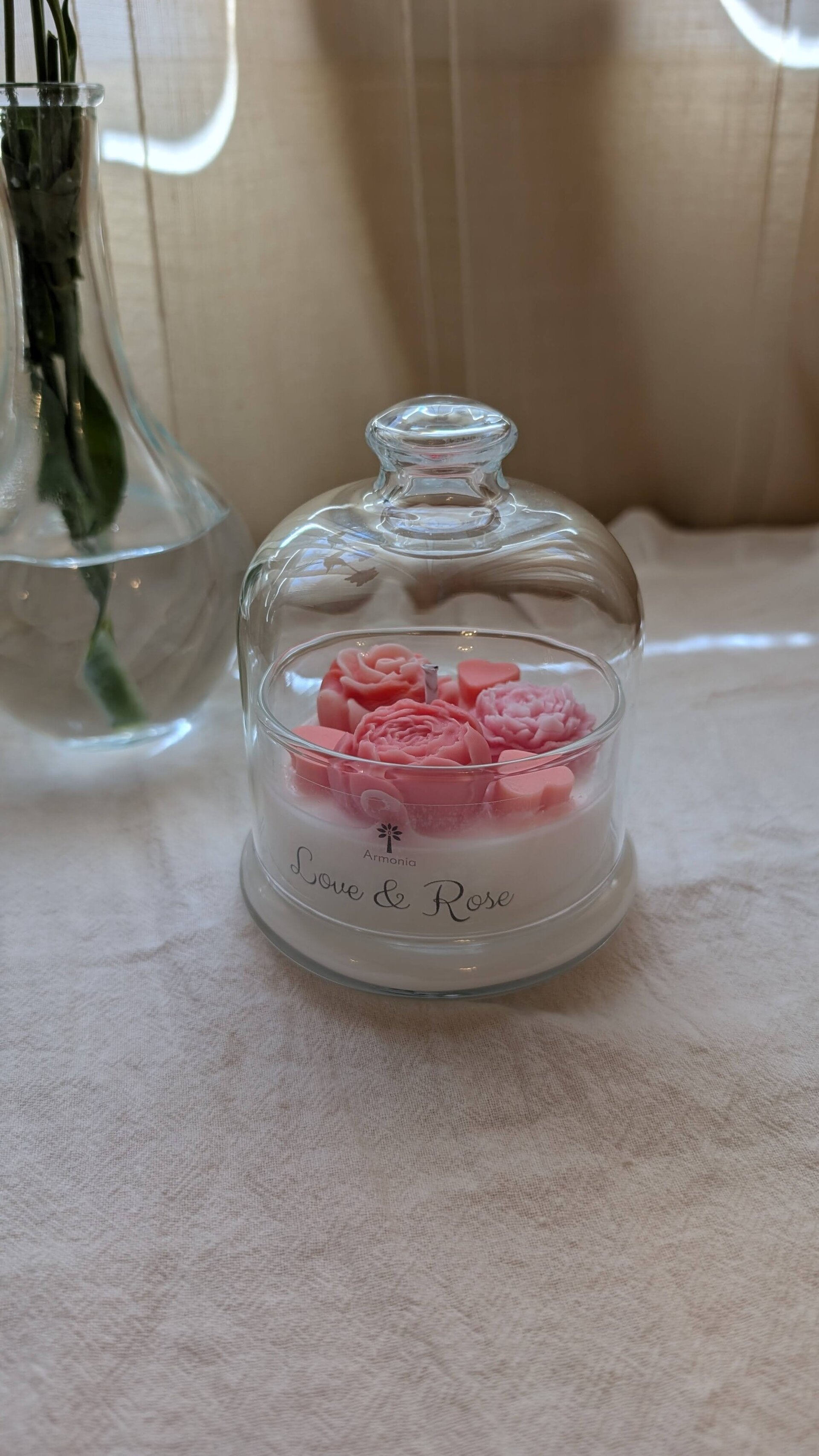 Love&Rose - Vela Artesanal de Cera de Soja - 2