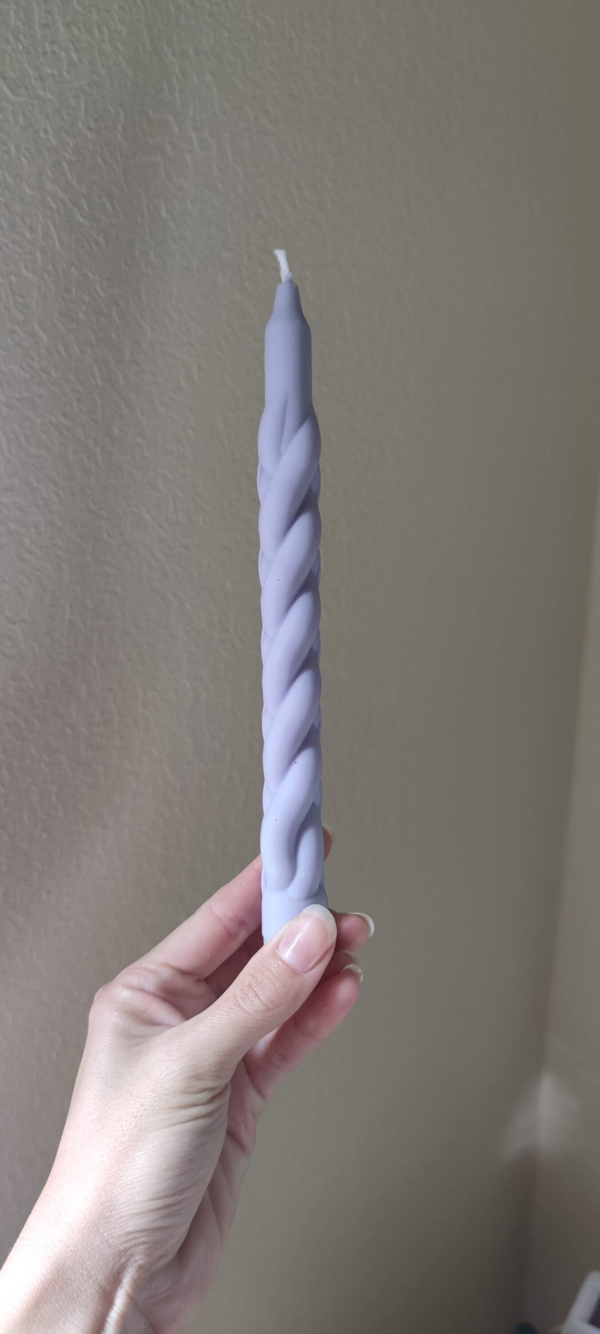 Vela de Mesa Trenzada de Cera de Soja - 6