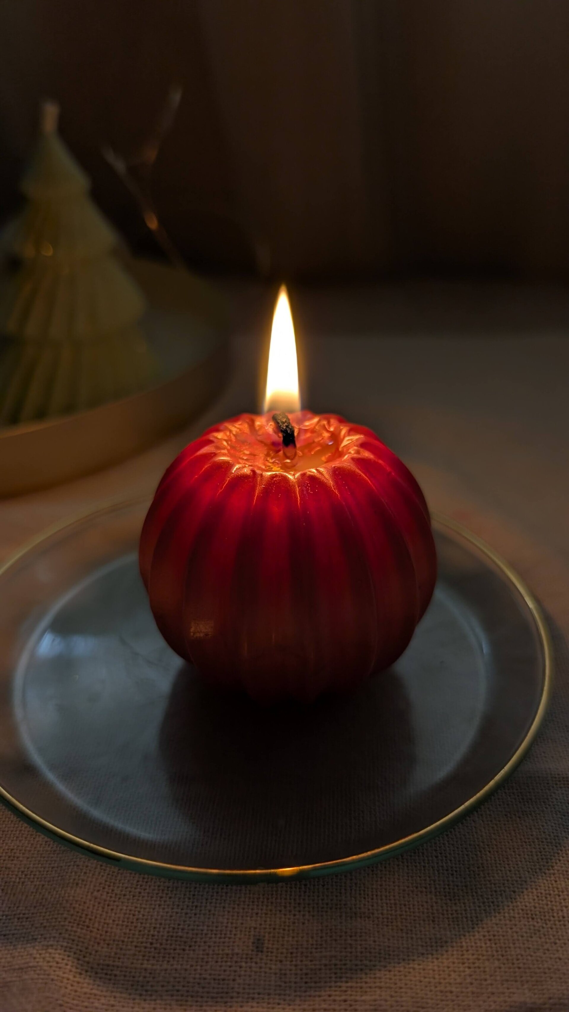 Bola de Adorno - Velas artesanales en forma de esfera navideña - 2