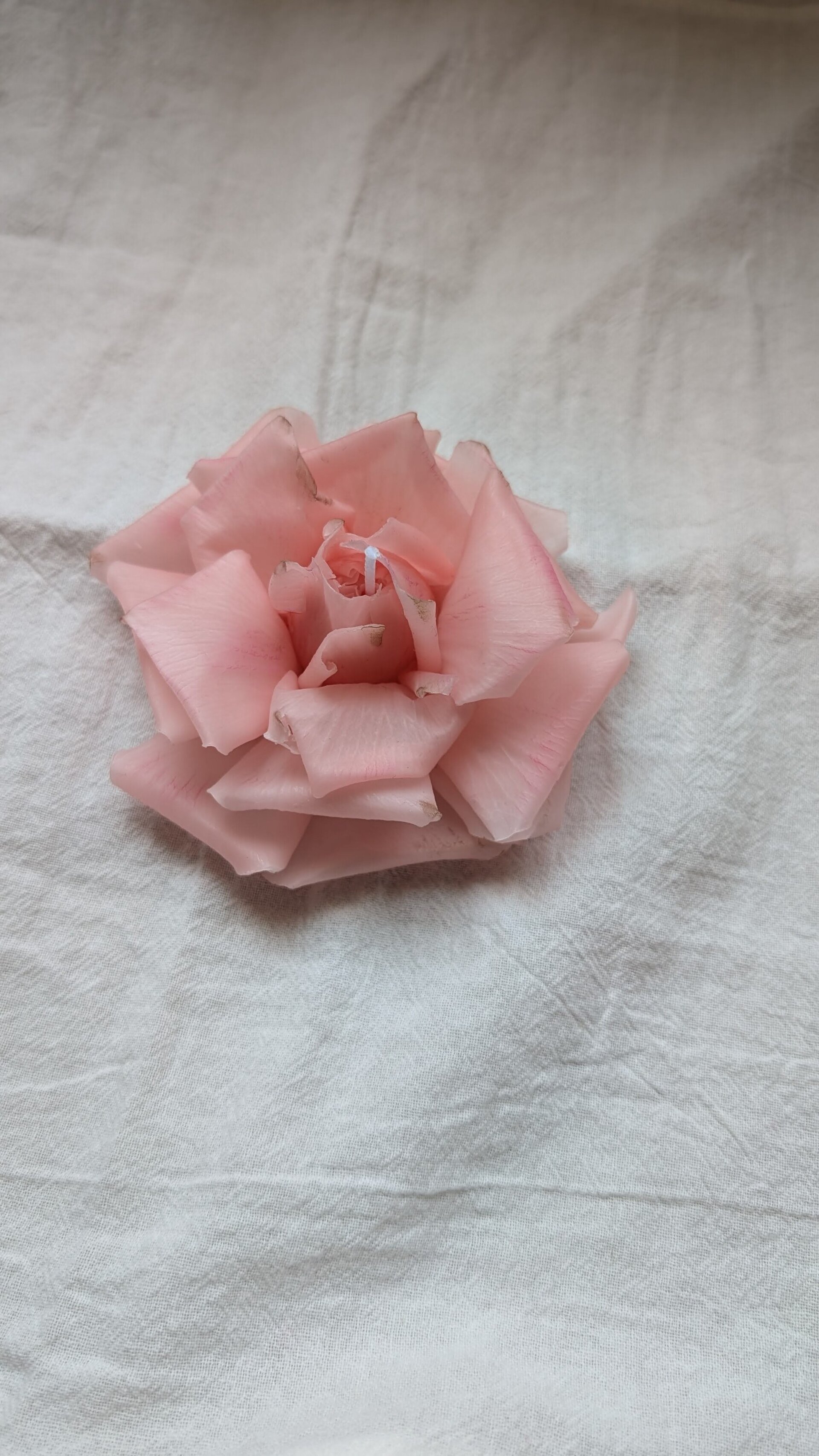 Vela FLOR ROSA francesa - 5