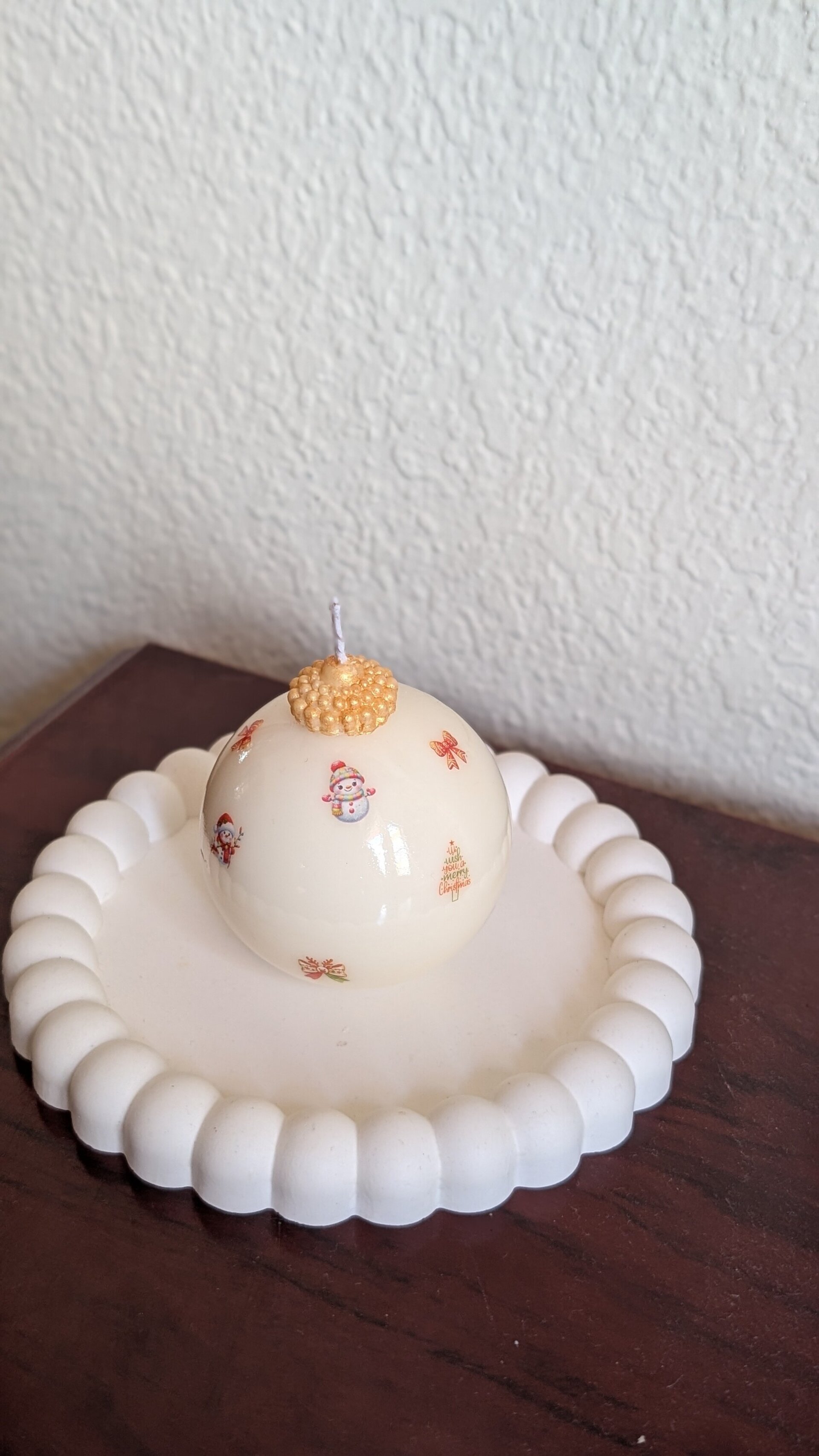 Bola de Adorno con diseño cerámica - 2