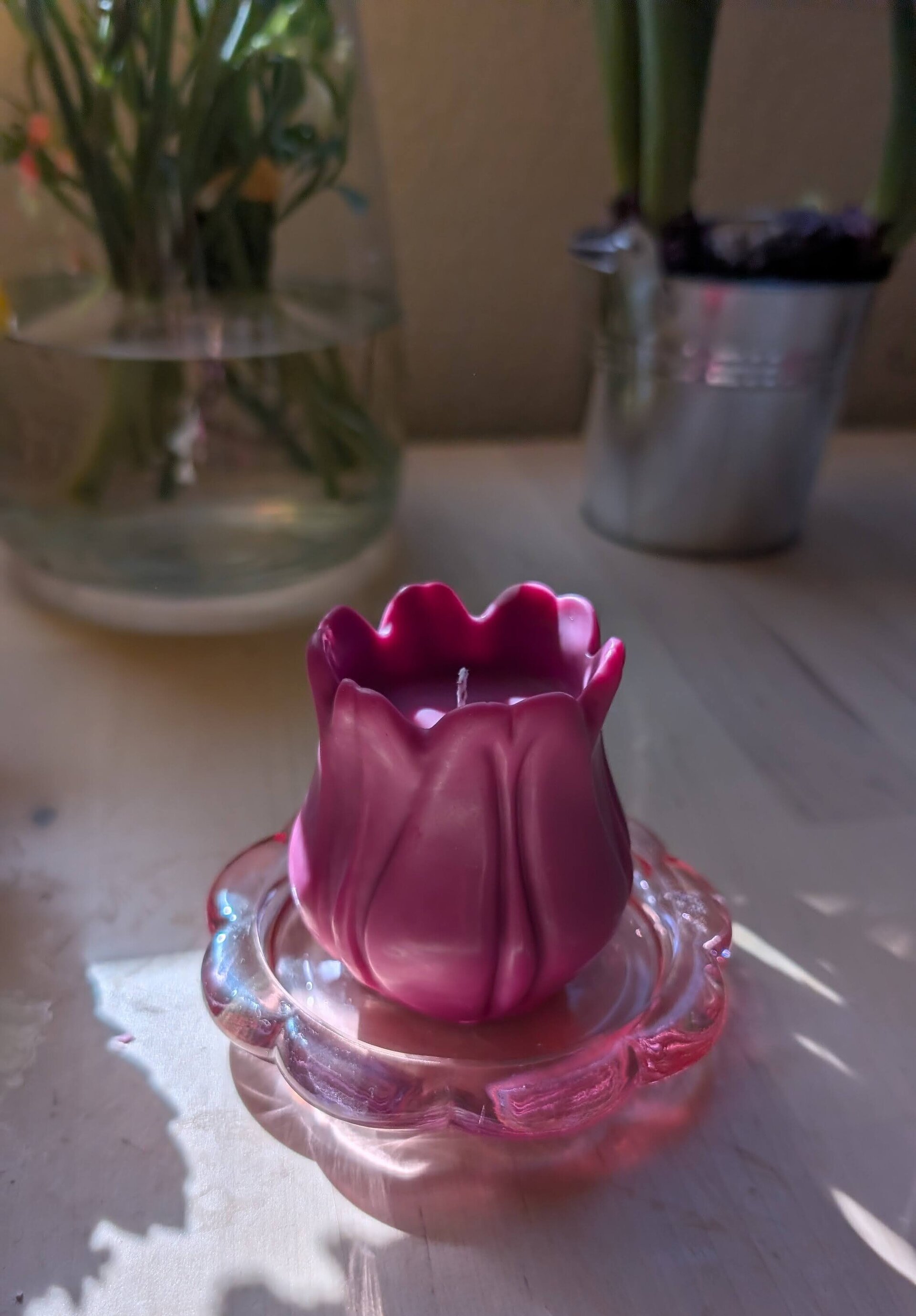 Vela Tulipán de soja - 2