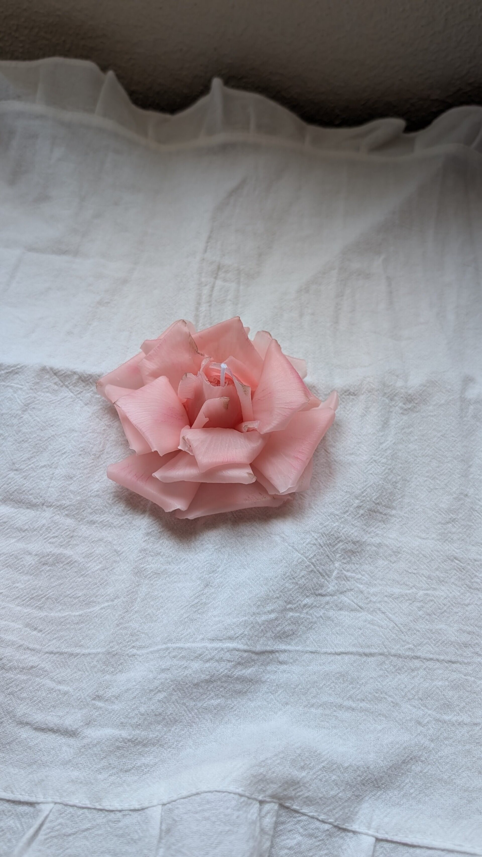 Vela FLOR ROSA francesa - 7