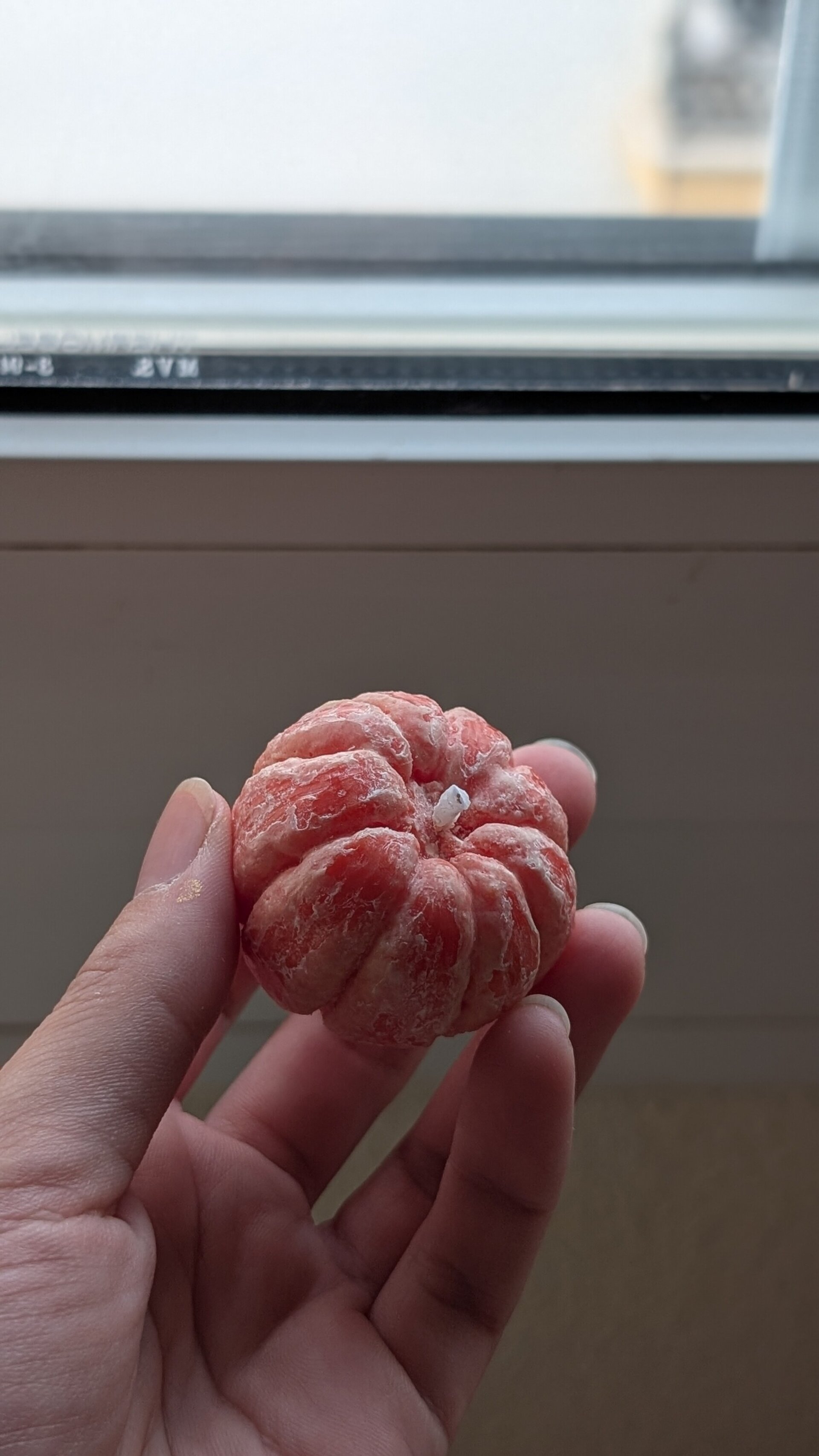 Mandarina - Una pequeña vela de cera de abeja con aroma a mandarina - 1